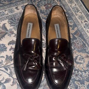 Johnston & Murphy Men's Dark Brown Tassel Loafers